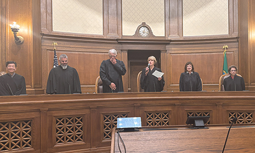 Law Day 2025 at The Temple of Justice in Olympia.