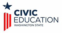 Civic Education Washington State logo