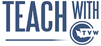 Teach with TVW logo