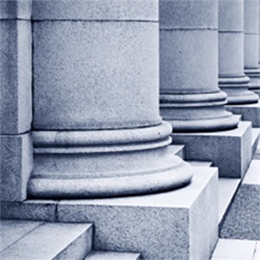 Courthouse columns