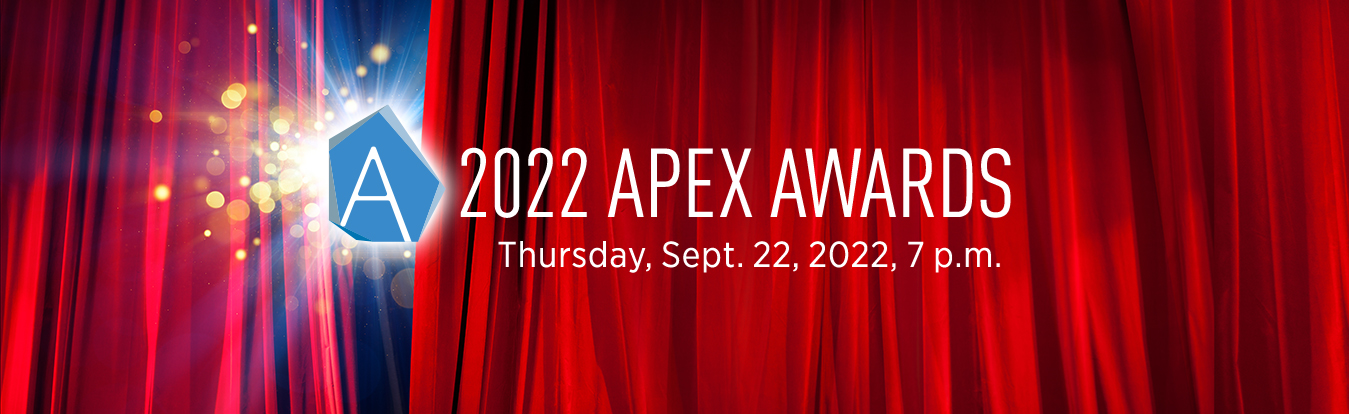 2022 APEX Awards Banner