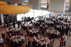 AttendeesattheWashingtonStateBarAssociations50-yearMemberLuncheonattheMuseumofFlightinSeattleJune62025