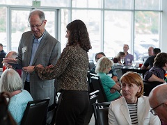 AttendeesattheWashingtonStateBarAssociations50-yearMemberLuncheonattheMuseumofFlightinSeattleJune62025