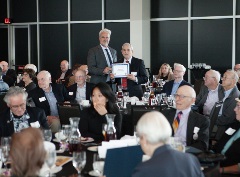 AttendeesattheWashingtonStateBarAssociations50-yearMemberLuncheonattheMuseumofFlightinSeattleJune62025
