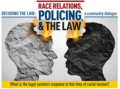 Decoding the Law Race Relations, Policing and the Law logo