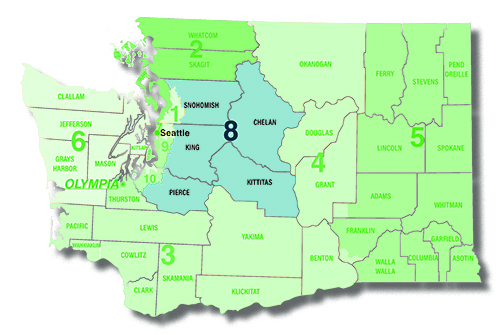 cong map Dist8 Congressional District-8 map