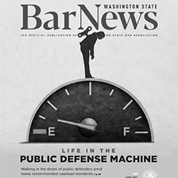 Cover of January 2024 Bar News