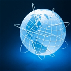 Graphic image of Earth with arrows shooting around it.